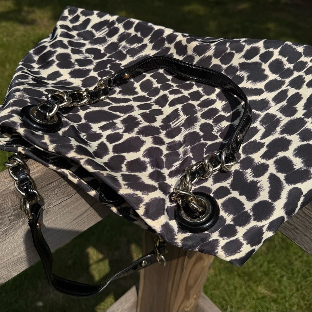 Kate Spade Lindenwood Elena Ocelot Print Tote – EUC - Picture 7 of 16